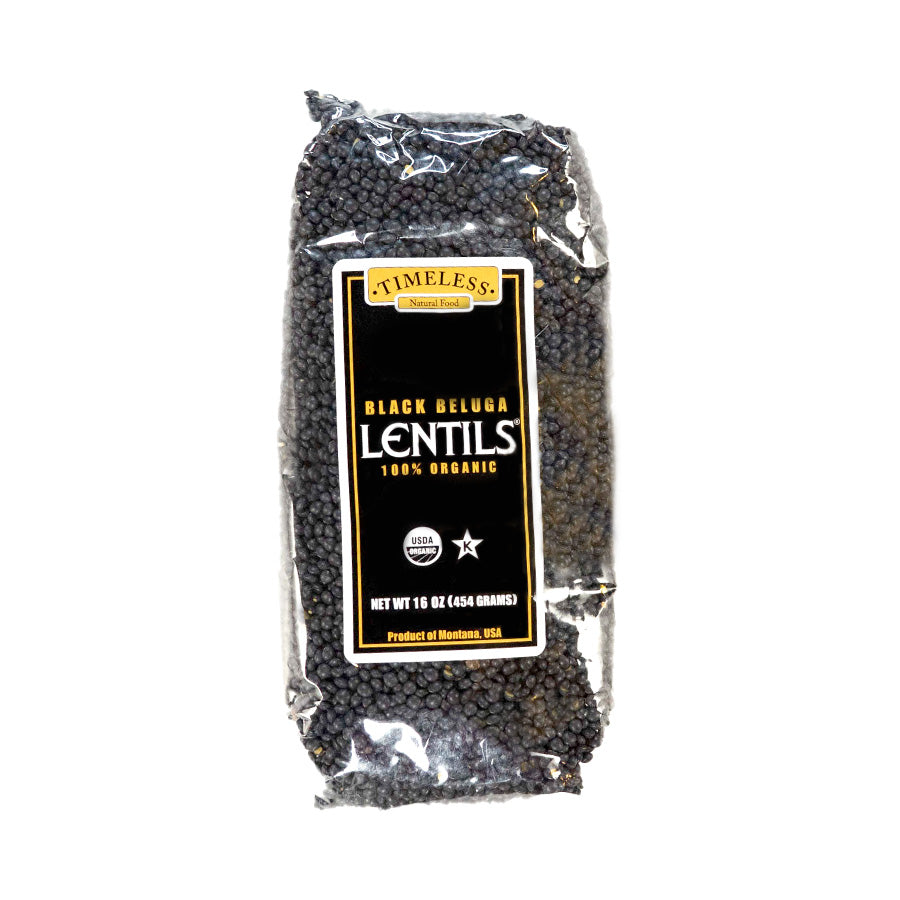 Black Beluga Lentils (organic)- Timeless Foods – Dogpatch Urban