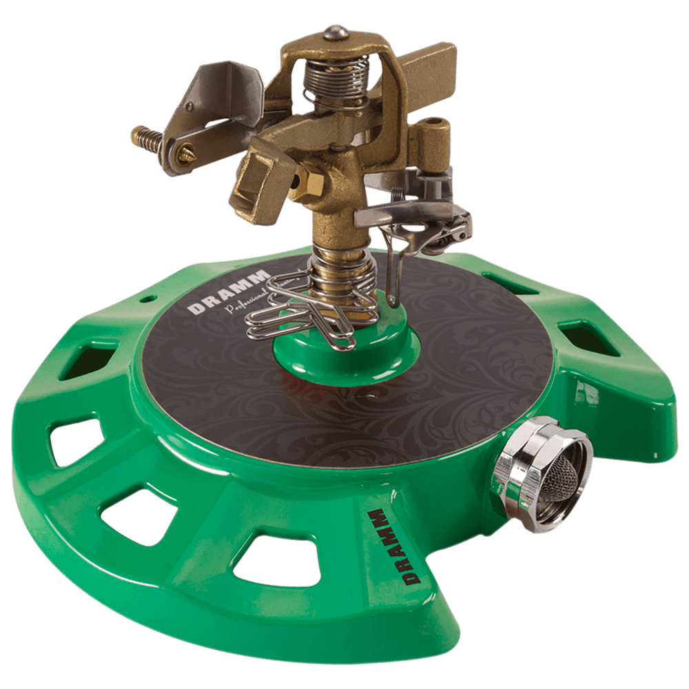 ColorStorm Circular Base Impulse Sprinkler Green