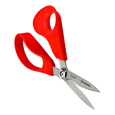 8” ComfortGel Floral Serrated Scissors