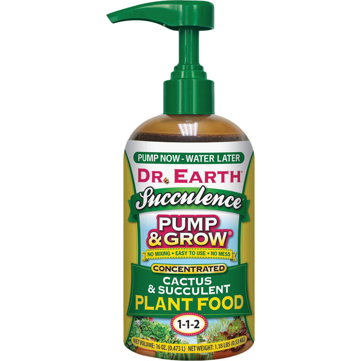 Dr Earth Succulence Pump & Grow Plant Food