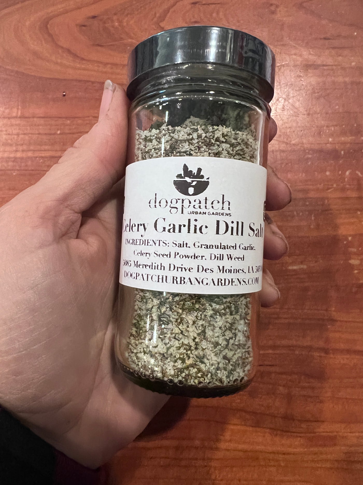 Celery Garlic Dill Salt