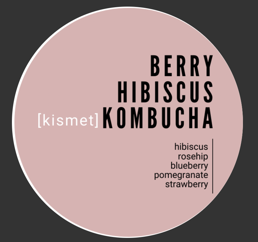 Berry Hibiscus Kombucha
