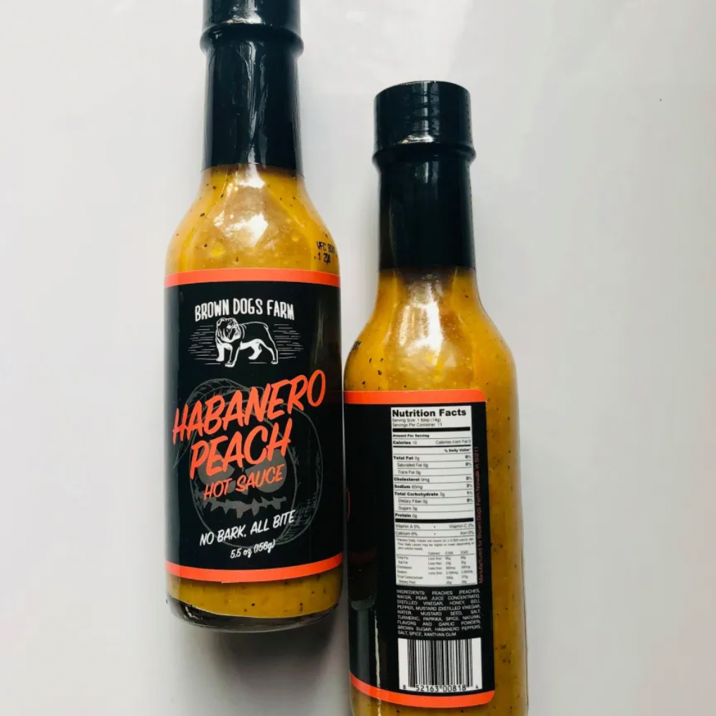 Habanero Peach Hot Sauce