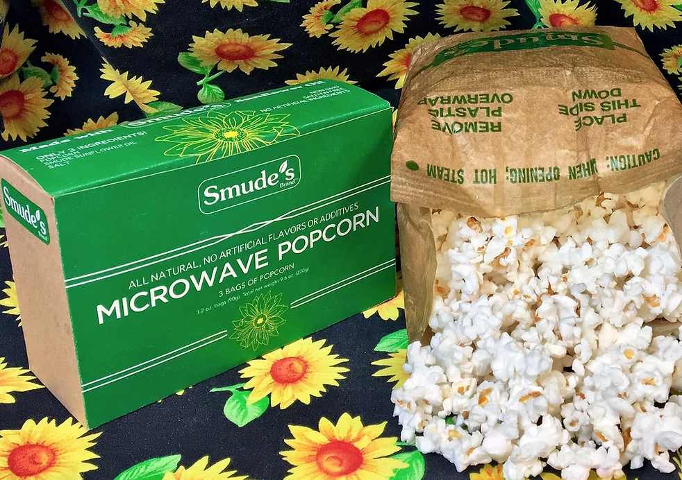 Smude's Microwave Popcorn (3/pack)